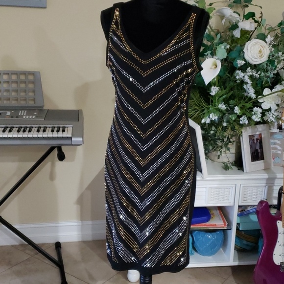 💥Carmen Marc Valvo sexy cocktail dress - Picture 2 of 8